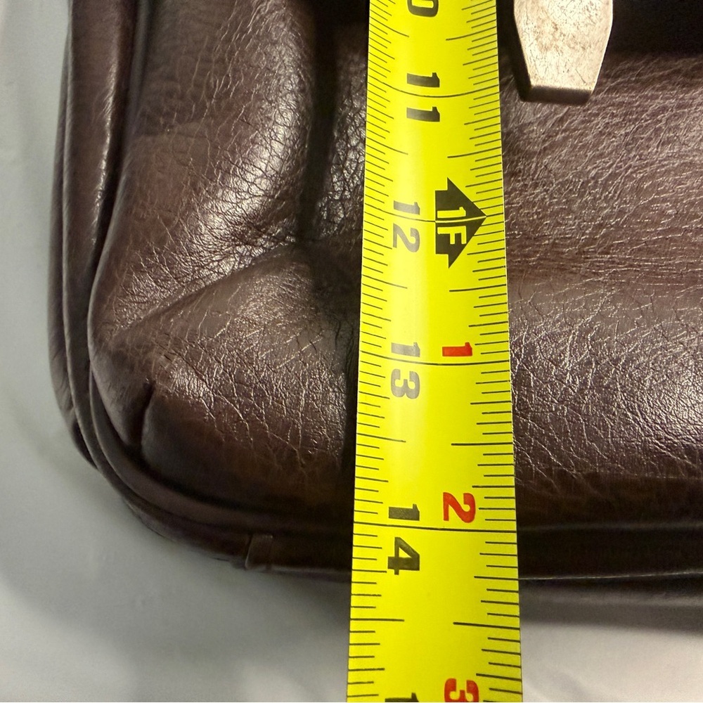 BUXTON LEATHER LAPTOP BRIEFCASE BAG - Picture 6 of 10